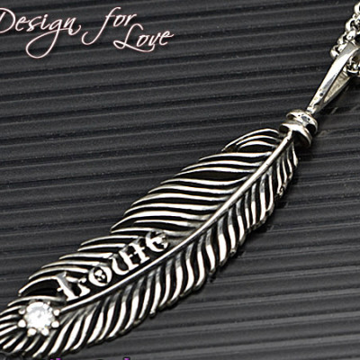 Luxury Feather Series - With Name Jewellery - Handcrafted & Custom-Made