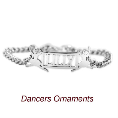 Personalised Name Bracelet/Anklet - Sterling Silver - Handcrafted & Custom-Made