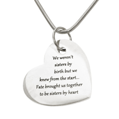 Personalised Bottom of My Heart - Handcrafted & Custom-Made