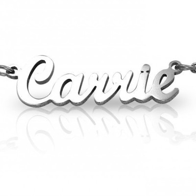 Personalised Name Necklace - Sterling Silver - Handcrafted & Custom-Made