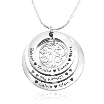 Personalised Family Triple Love - Sterling Silver - Handcrafted & Custom-Made