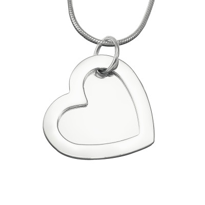Personalised Love Forever Necklace - sterling Silver - Handcrafted & Custom-Made