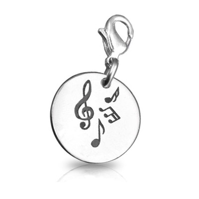 Personalised Music Charm - Handcrafted & Custom-Made