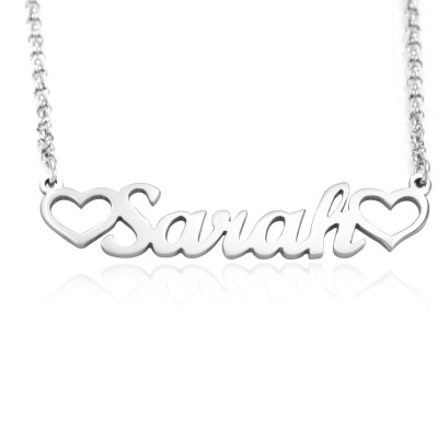 Personalised Name Necklace - Sterling Silver - Handcrafted & Custom-Made