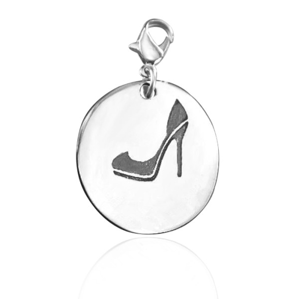 Personalised Shoe Lover Charm - Handcrafted & Custom-Made