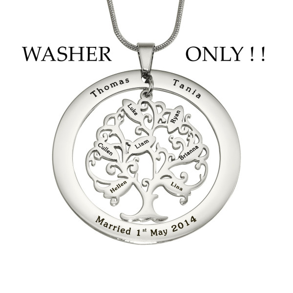 Personalised ADDITIONAL Tree of My Life WASHER ONLY - Handcrafted & Custom-Made