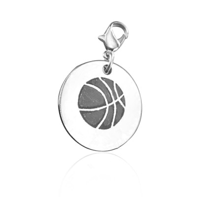 Personalised Basketball Charm - Handcrafted & Custom-Made