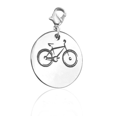 Personalised Bike Charm - Handcrafted & Custom-Made