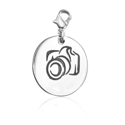 Personalised Camera Charm - Handcrafted & Custom-Made
