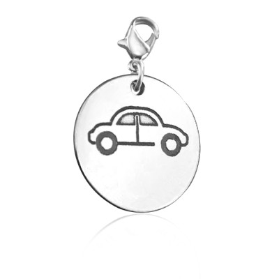 Personalised Car Charm - Handcrafted & Custom-Made