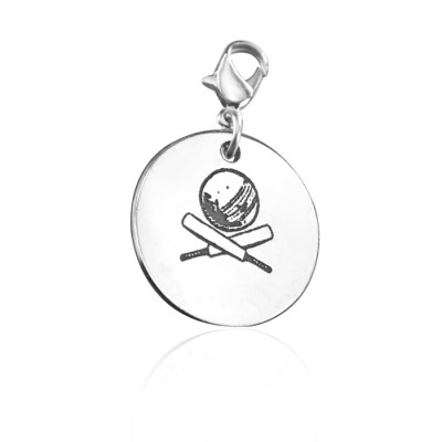 Personalised Cricket Charm - Handcrafted & Custom-Made