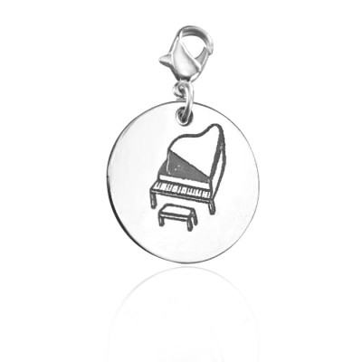 Personalised Piano Charm - Handcrafted & Custom-Made
