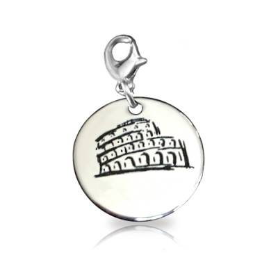 Personalised Rome Charm - Handcrafted & Custom-Made