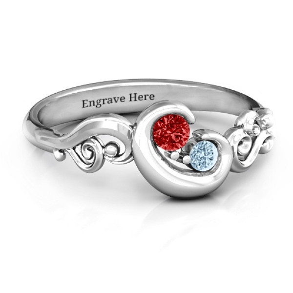 Cradle of Love  Ring - Handcrafted & Custom-Made