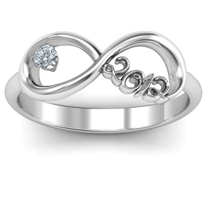 2012 Infinity Ring - Handcrafted & Custom-Made