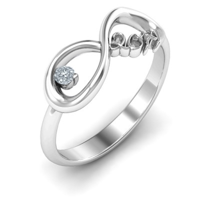 2014 Infinity Ring - Handcrafted & Custom-Made