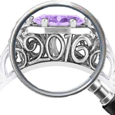 2016 Vintage Graduation Ring - Handcrafted & Custom-Made