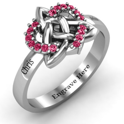 Celtic Heart Ring - Handcrafted & Custom-Made