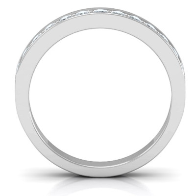 Classic Half Eternity Ring - Handcrafted & Custom-Made