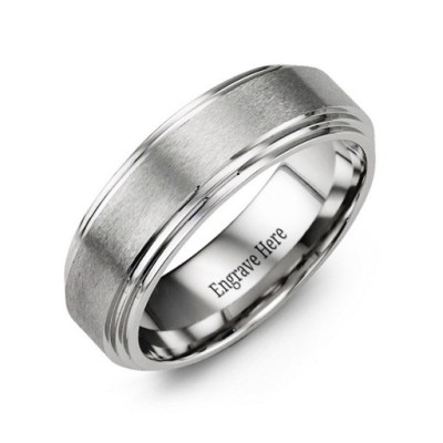 Contemporary Cobalt Ring - Handcrafted & Custom-Made