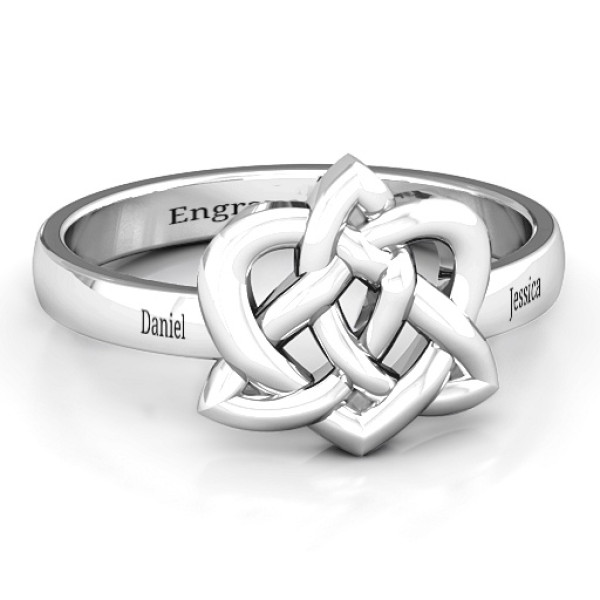 Fancy Celtic Ring - Handcrafted & Custom-Made