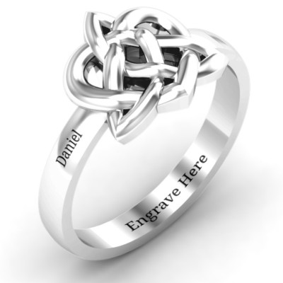 Fancy Celtic Ring - Handcrafted & Custom-Made