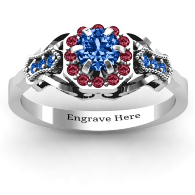 Fancy Vintage Ring - Handcrafted & Custom-Made