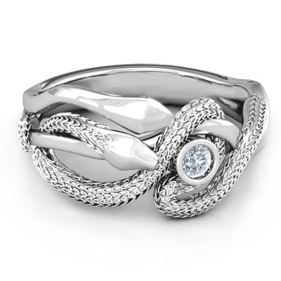 Guardian Snake Ring - Handcrafted & Custom-Made
