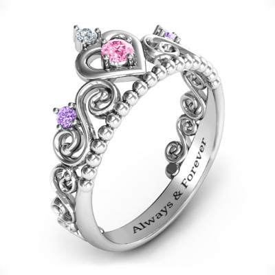 Happily Ever After Tiara Ring - Handcrafted & Custom-Made