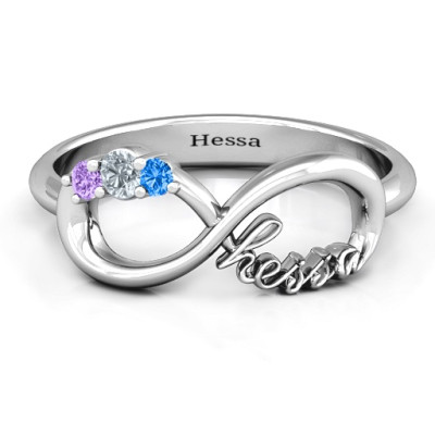 Hessa  Never Parted After Gemstone Ring  - Handcrafted & Custom-Made