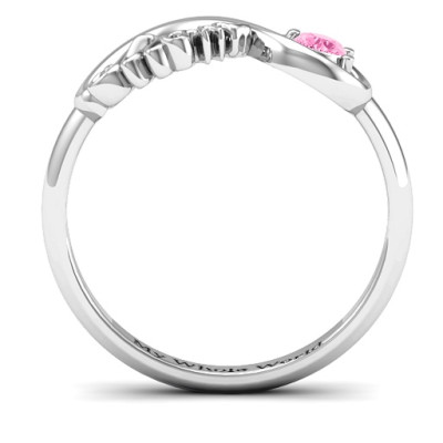 Infinite Bond Mum Ring - Handcrafted & Custom-Made