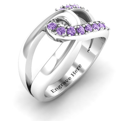 Infinity Embrace Ring - Handcrafted & Custom-Made