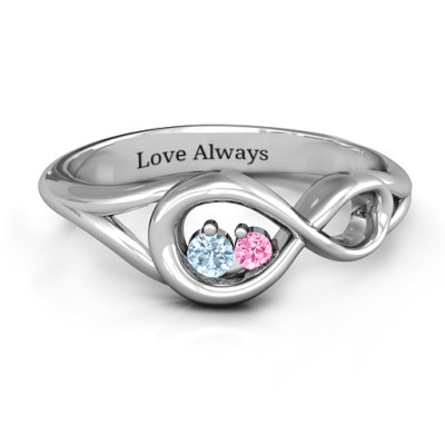 Infinity Love Nest Ring - Handcrafted & Custom-Made