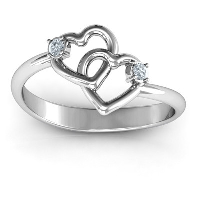 Linked in Love Ring - Handcrafted & Custom-Made