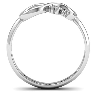 Love Infinity Ring - Handcrafted & Custom-Made