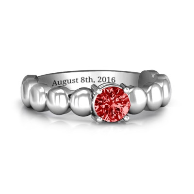 Love Story Promise Ring - Handcrafted & Custom-Made