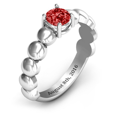 Love Story Promise Ring - Handcrafted & Custom-Made