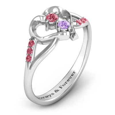 Magical Moments Two-Stone Ring  - Handcrafted & Custom-Made