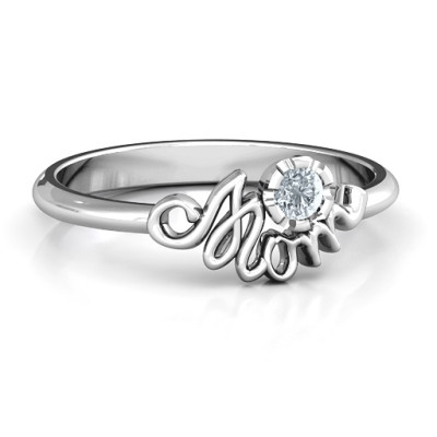 Mom's Reminder Ring - Handcrafted & Custom-Made