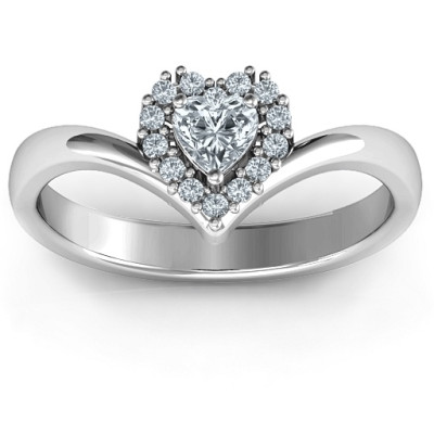 Peak of Love Ring - Handcrafted & Custom-Made