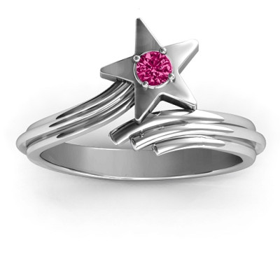 Shooting Star Ring - Handcrafted & Custom-Made