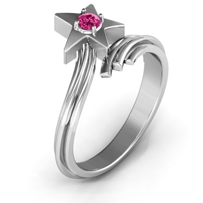Shooting Star Ring - Handcrafted & Custom-Made