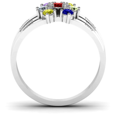 Spidra' Round Centre Ring - Handcrafted & Custom-Made