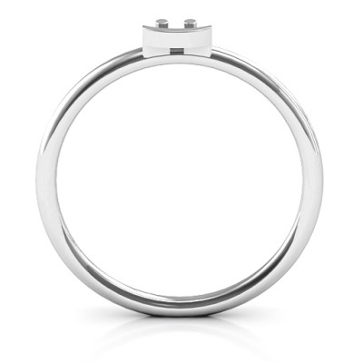 Stackr Symbol Ring - Handcrafted & Custom-Made