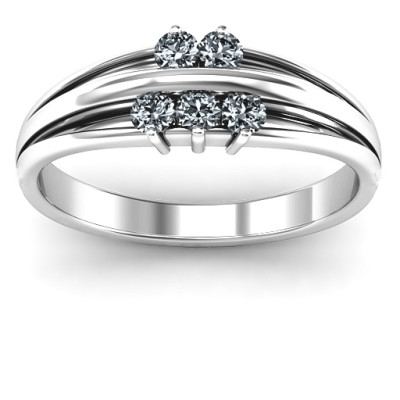 Sterling Silver Everlasting Bonds Ring - Handcrafted & Custom-Made