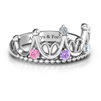 Sterling Silver Like A Dream Tiara Ring - Handcrafted & Custom-Made