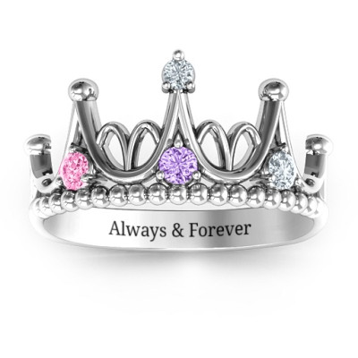 Sterling Silver Like A Dream Tiara Ring - Handcrafted & Custom-Made