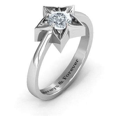 Sterling Silver Superstar Ring - Handcrafted & Custom-Made