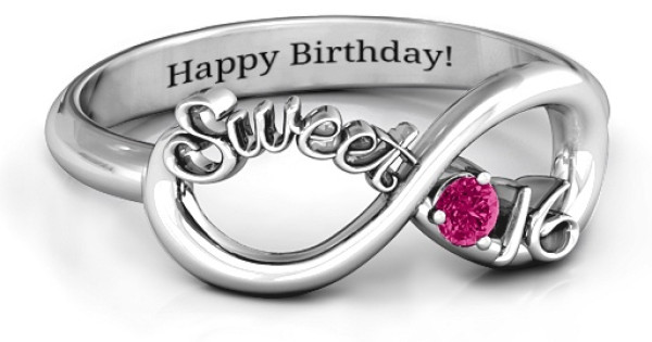 Sweet 16 deals birthstone rings