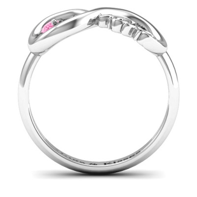 XOXO Infinity Ring - Handcrafted & Custom-Made